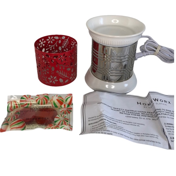 Harry Slatkin HomeWorx Illuminated Fragrance Warmer with 2 Sleeves & Gelables - Picture 5 of 13